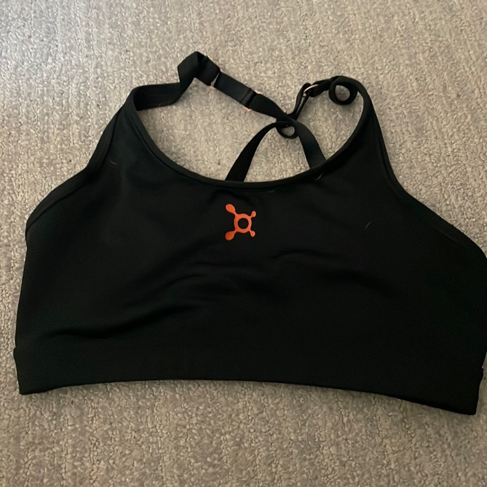 OTF black sports bra